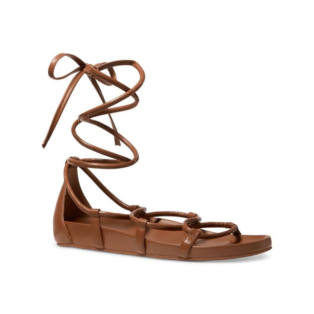 MICHAEL MICHAEL KORS Womens Brown Padded Strappy Vero Open Toe Sandals Shoes 5 M